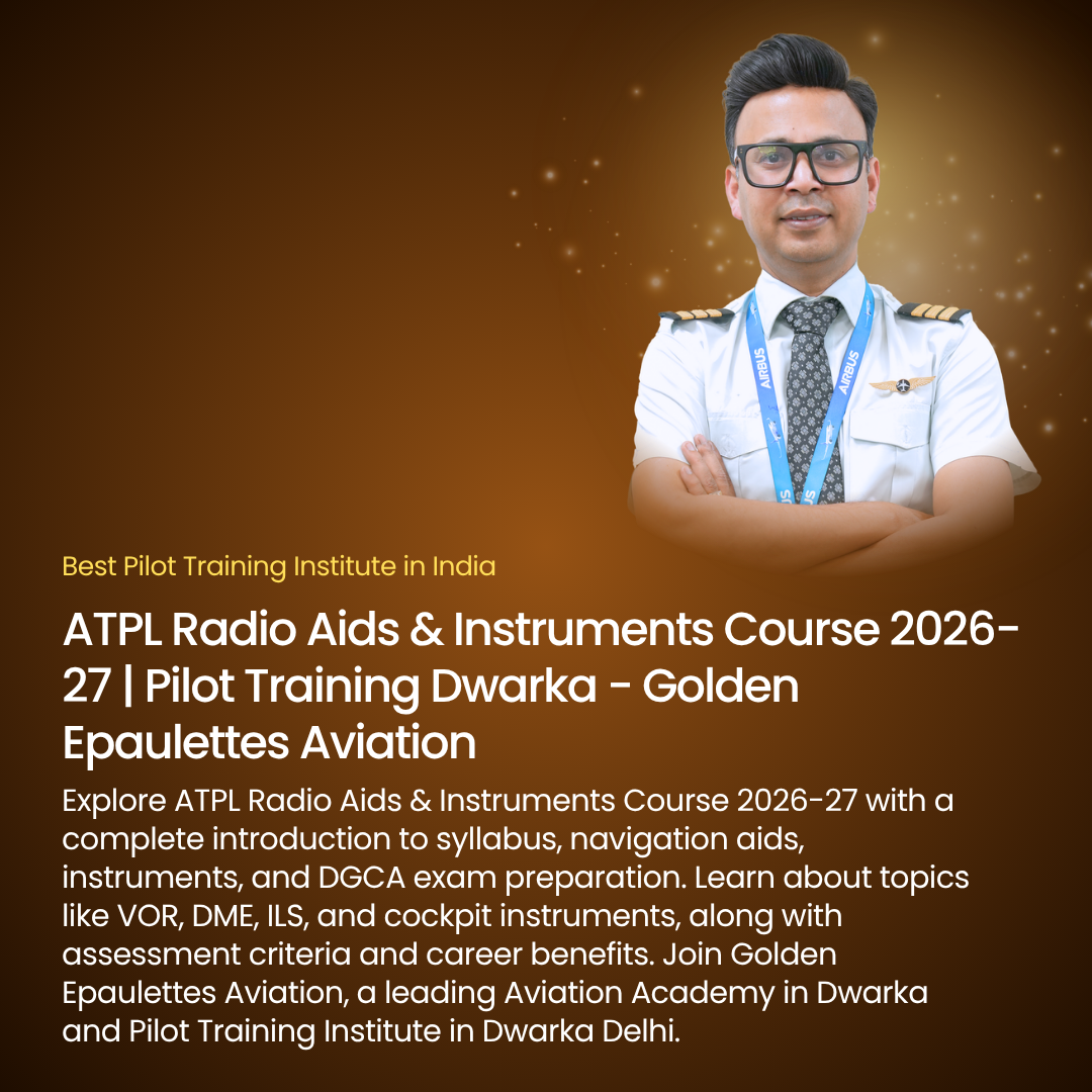 ATPL Aviation Meteorology Ground Training 2026-27 | Pilot Training Dwarka - Golden Epaulettes Aviation